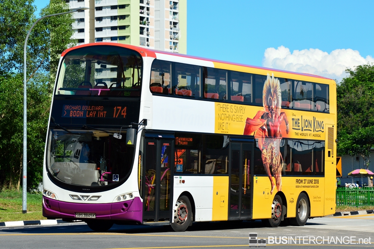 Volvo B9TL (SBS3845K - 174)