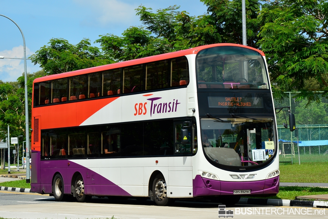 Volvo B9TL (SBS3929C - Shuttle 7)