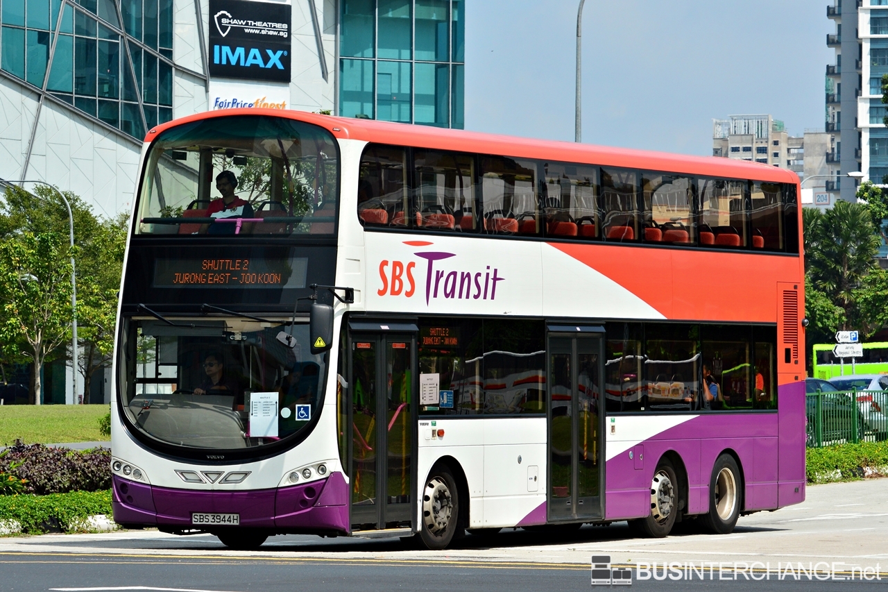 Volvo B9TL (SBS3944H - Shuttle 2)