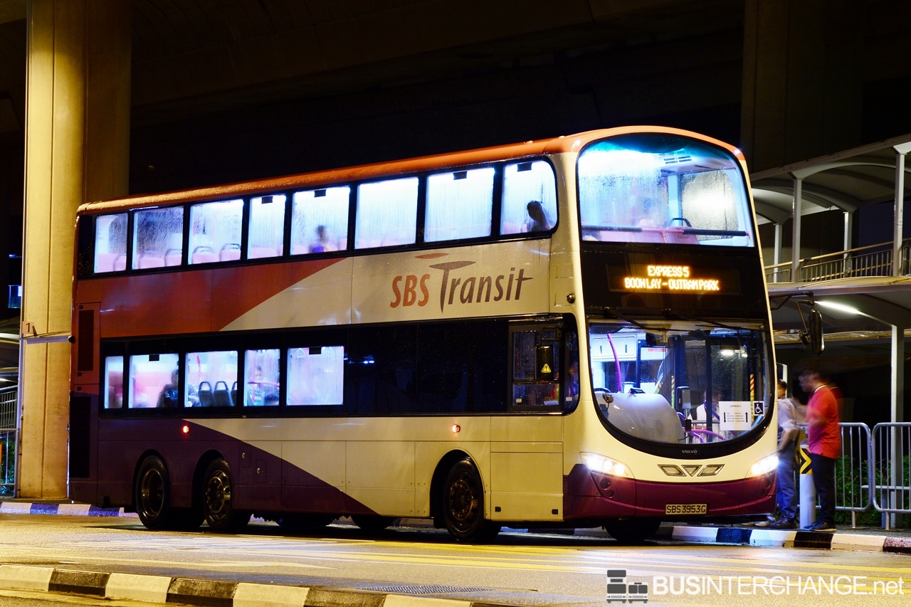 Volvo B9TL (SBS3953G - Express 5)