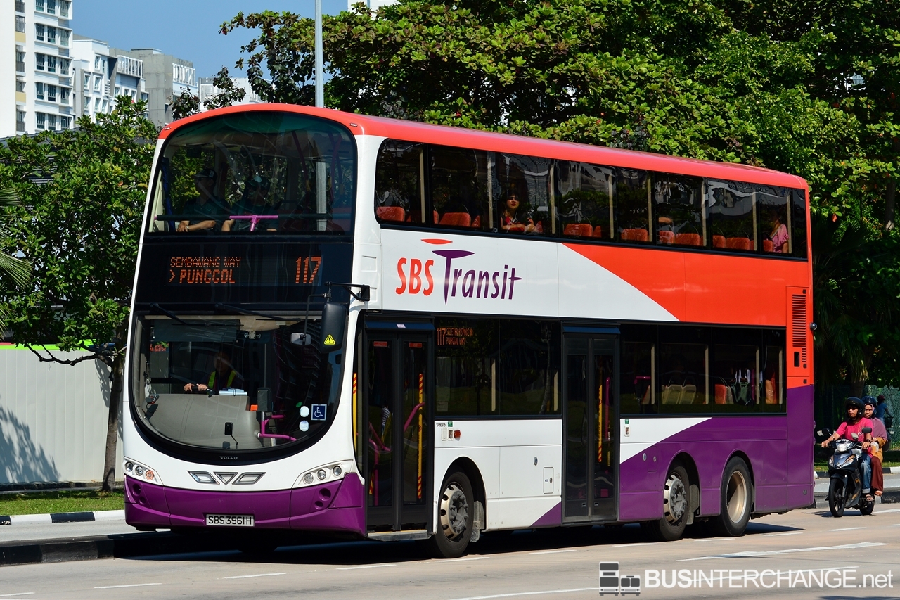 Volvo B9TL (SBS3961H - 117)