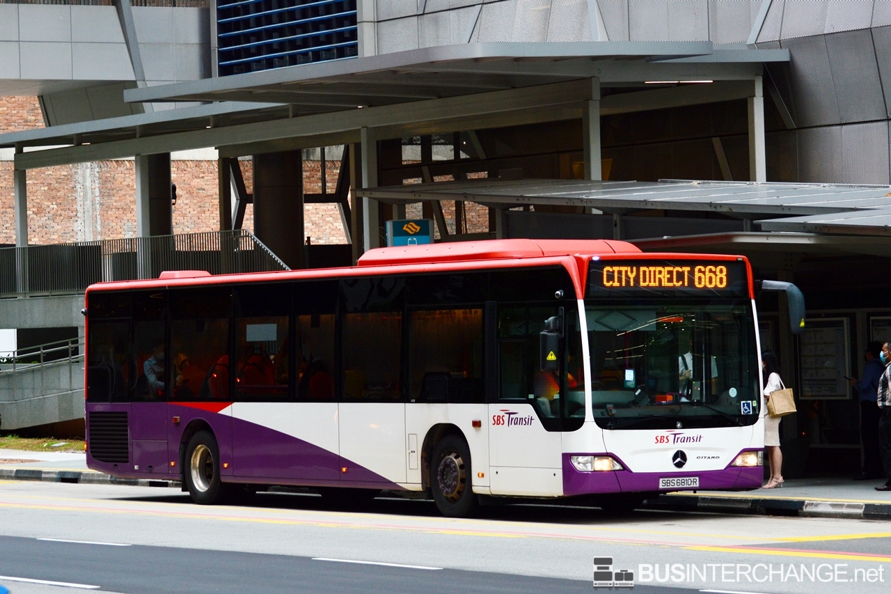 Mercedes-Benz Citaro (SBS6810R - 668)