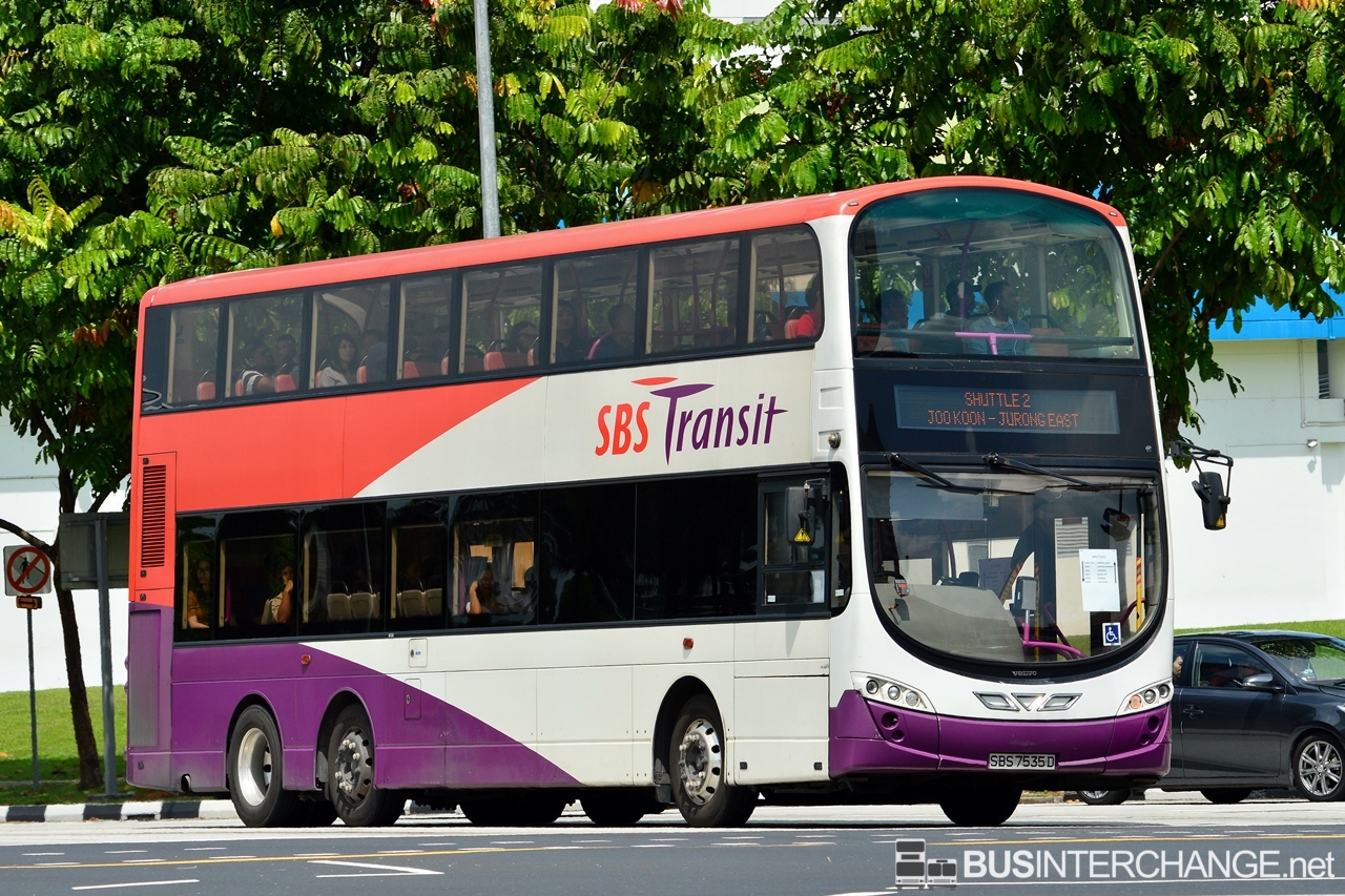 Volvo B9TL (SBS7535D - Shuttle 2)