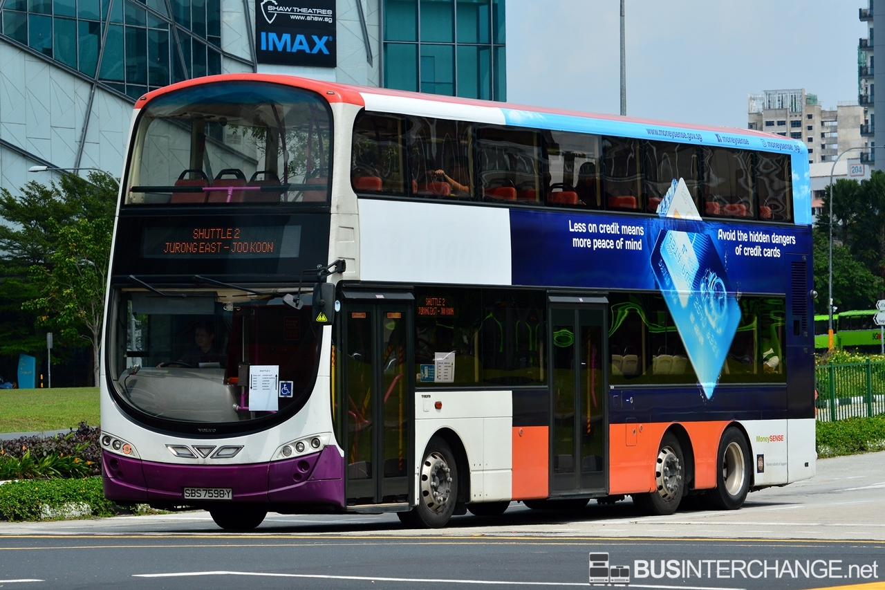 Volvo B9TL (SBS7598Y - Shuttle 2)