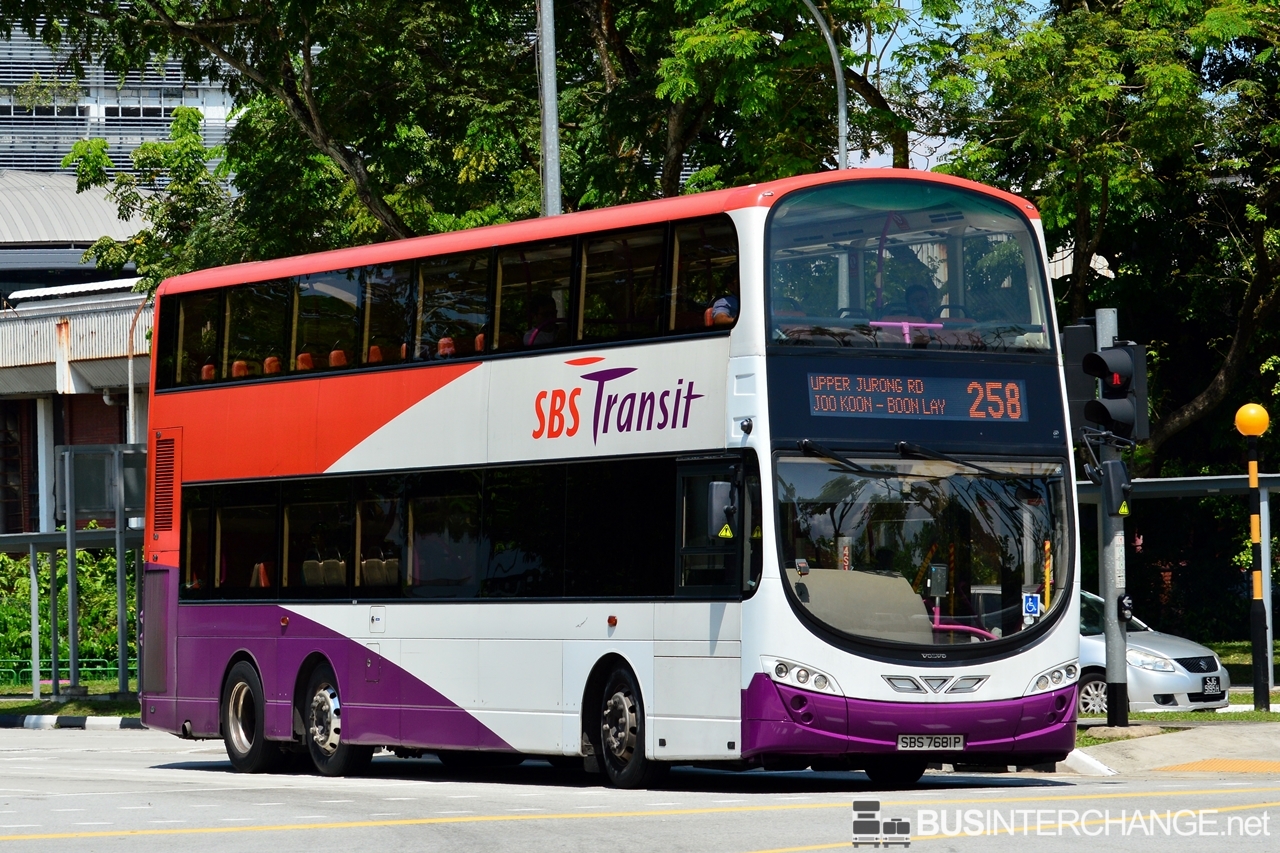 Volvo B9TL (SBS7681P - 258)