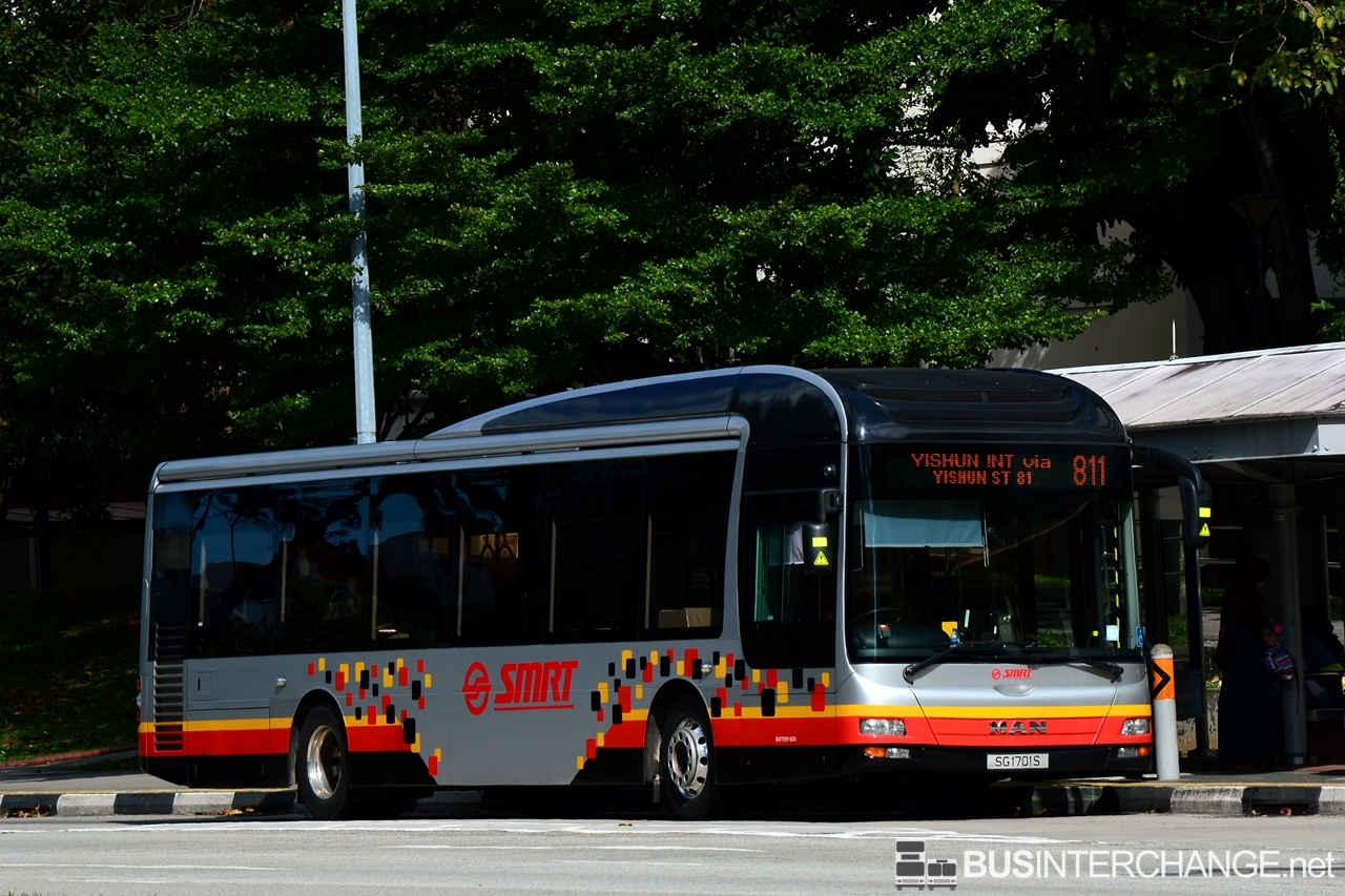 MAN NL323F (A22) (SG1701S - 811)