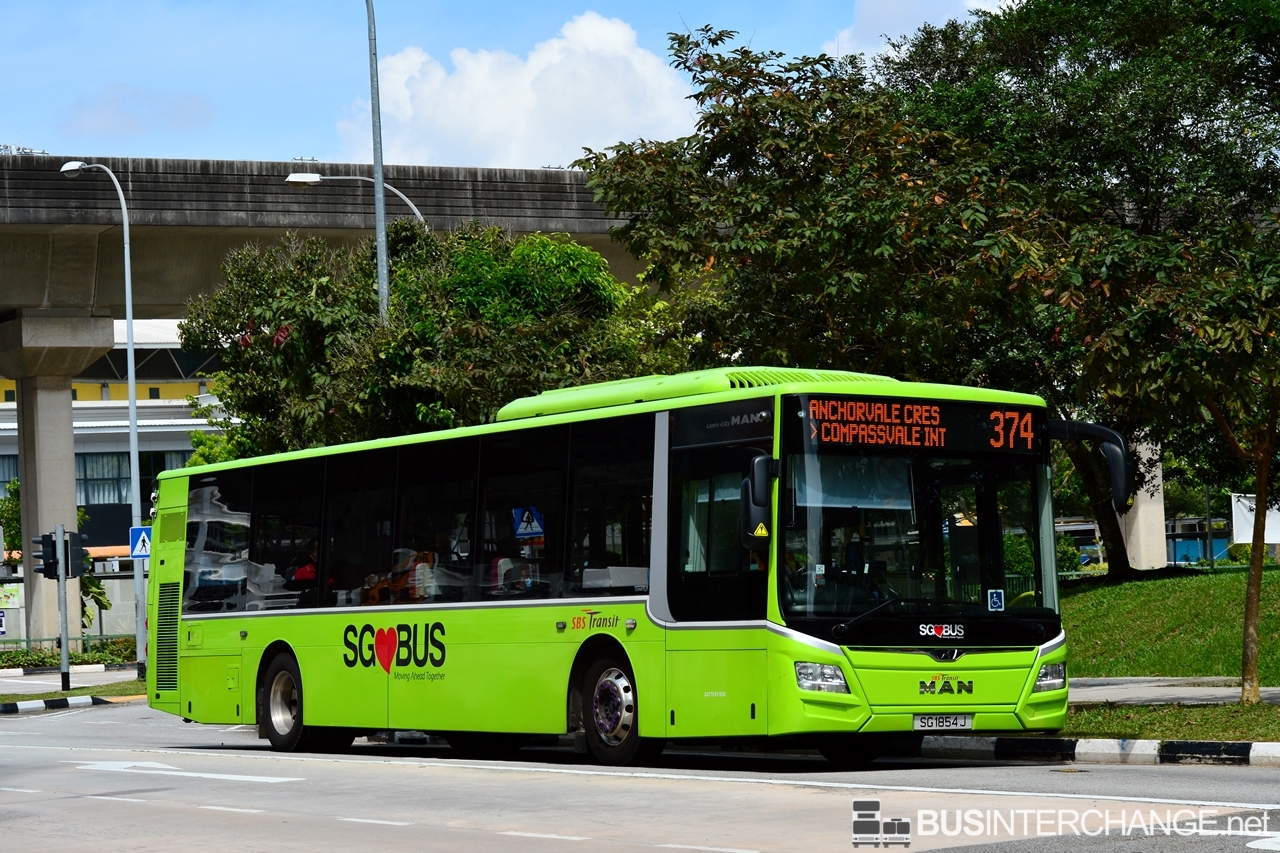 MAN NL323F (A22) (SG1854J - 374)