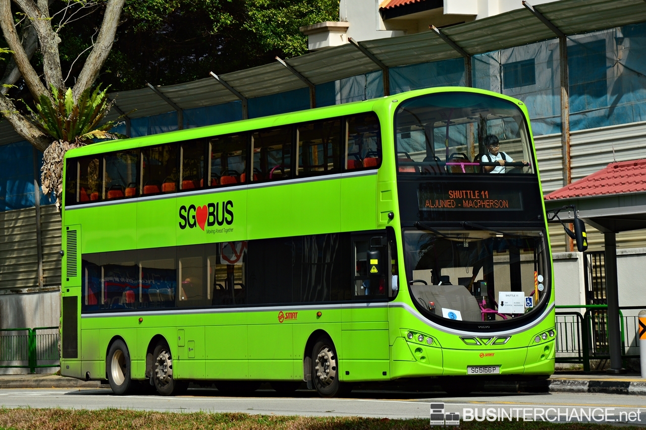 Volvo B9TL (SG5156P - Shuttle 11)
