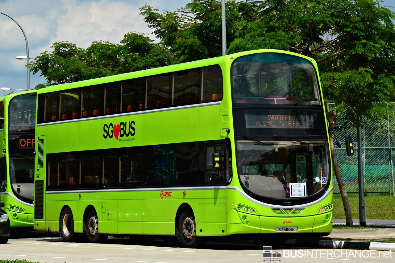 Volvo B9TL (SG5159G - Shuttle 7)