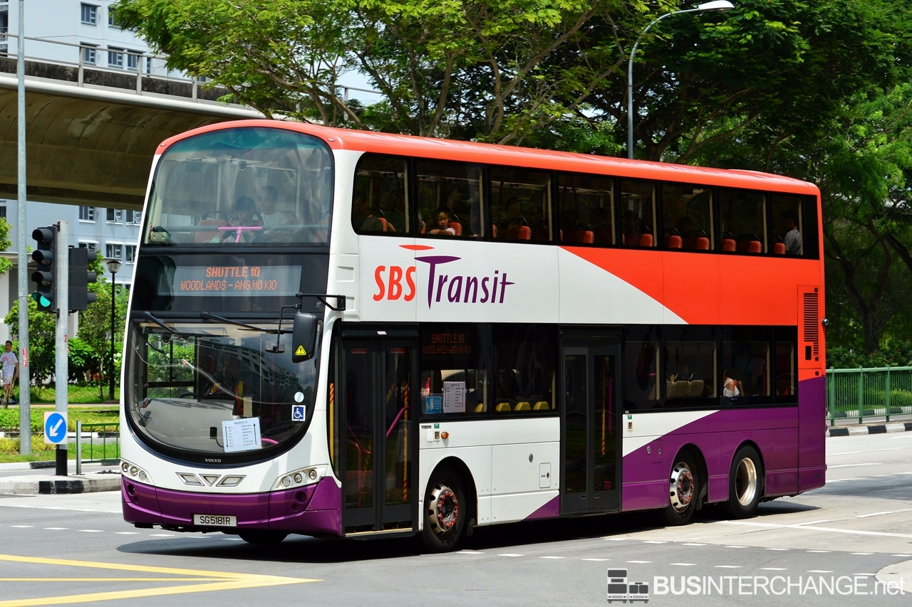 Volvo B9TL (SG5181R - Shuttle 10)