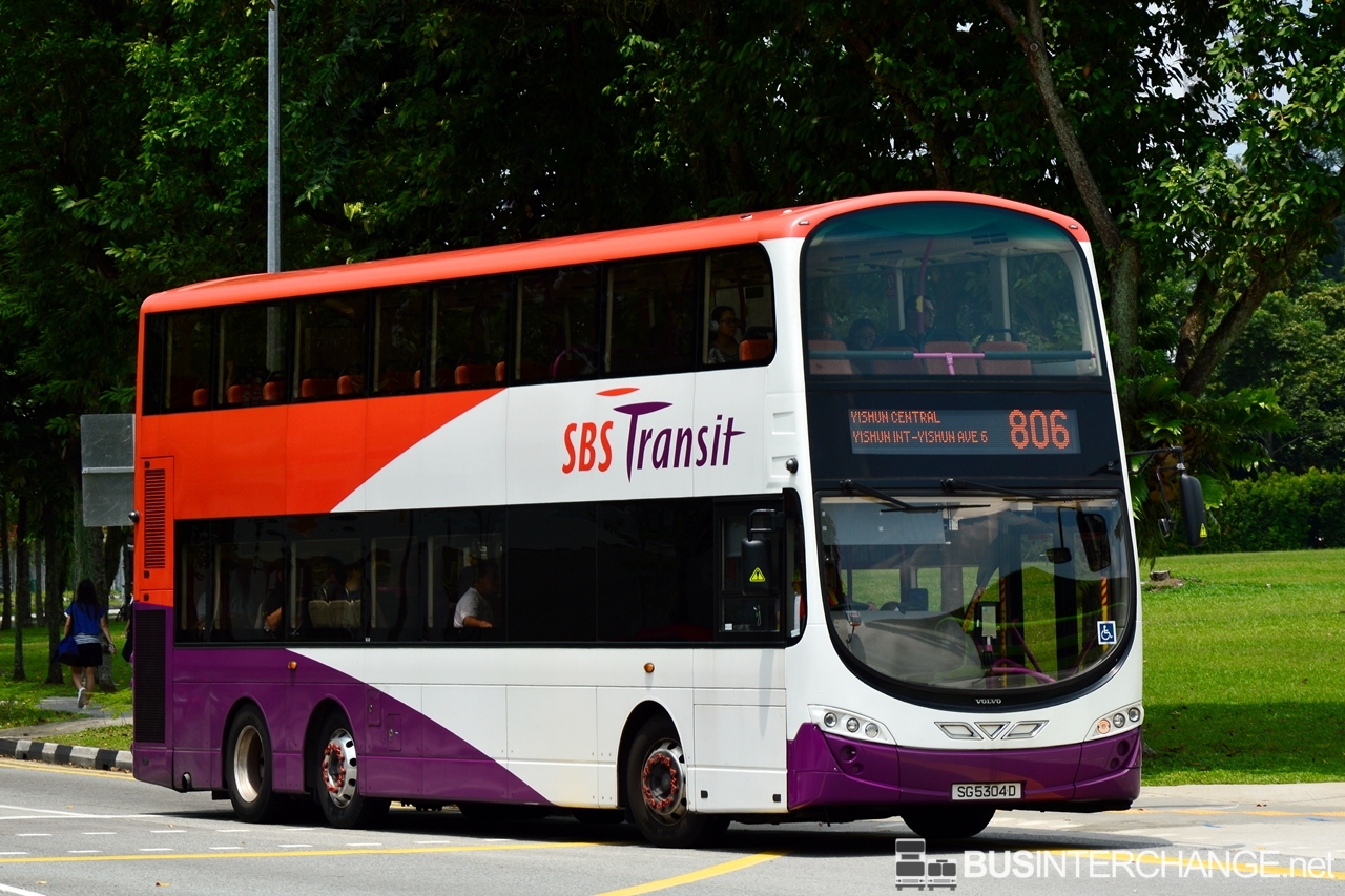 Volvo B9TL (SG5304D - 806)