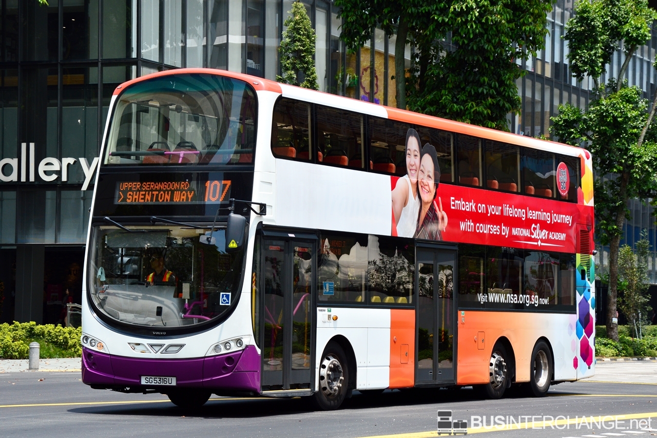 Volvo B9TL (SG5316U - 107)