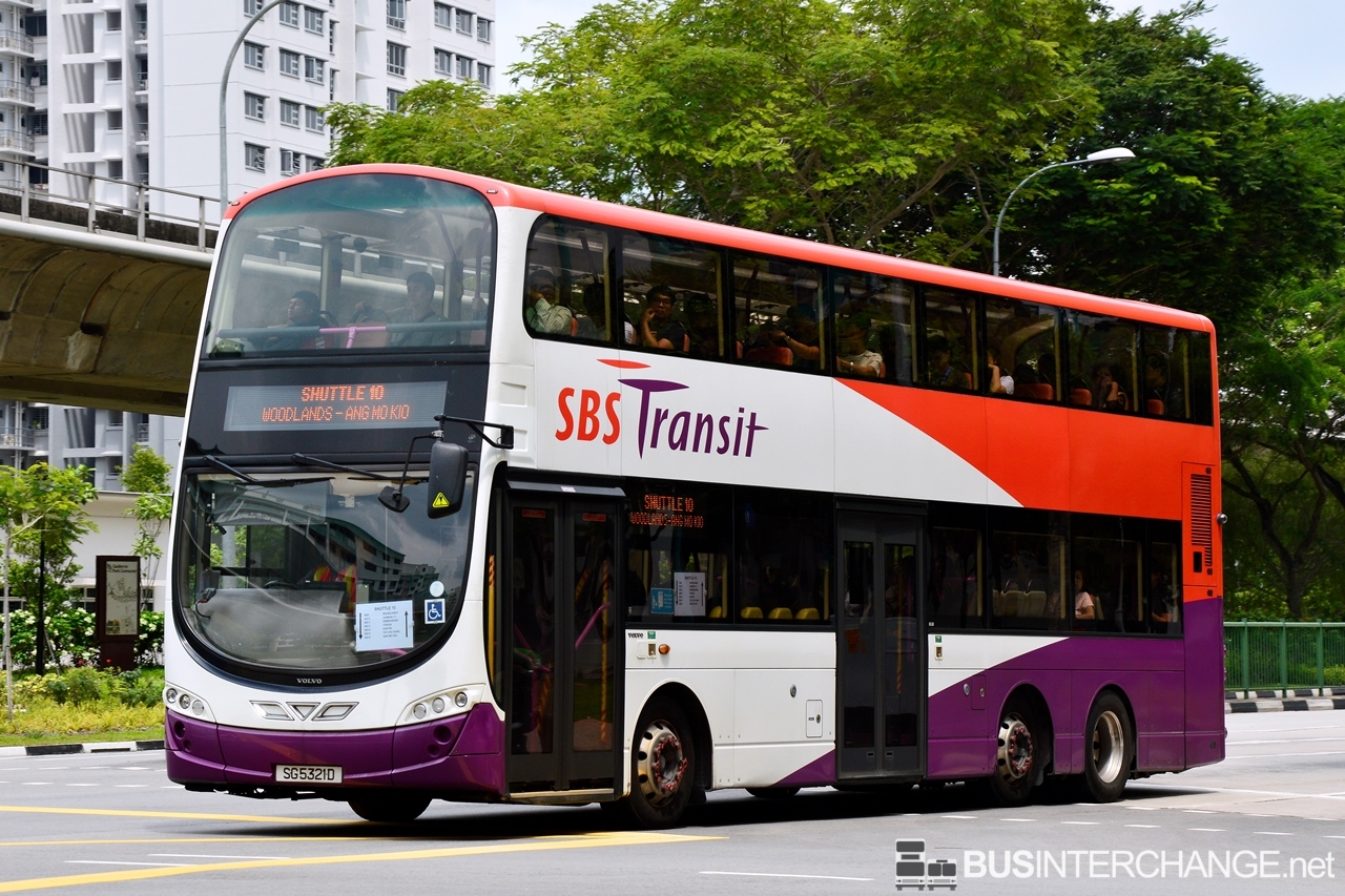 Volvo B9TL (SG5321D - Shuttle 10)