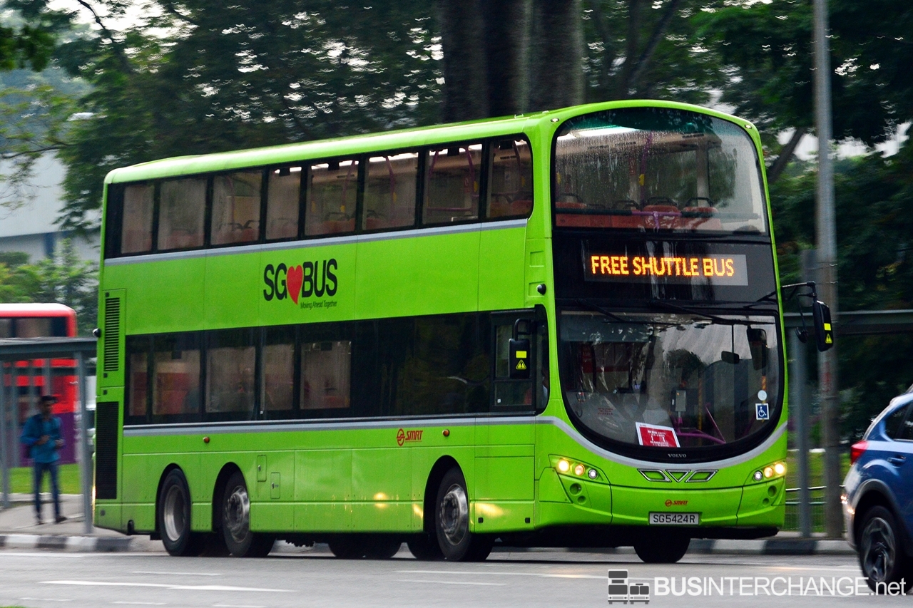 Volvo B9TL (SG5424R - Free Shuttle Bus)