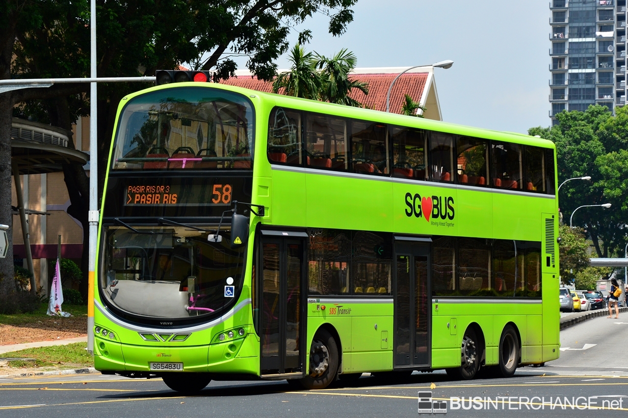 Volvo B9TL (SG5483U - 58)