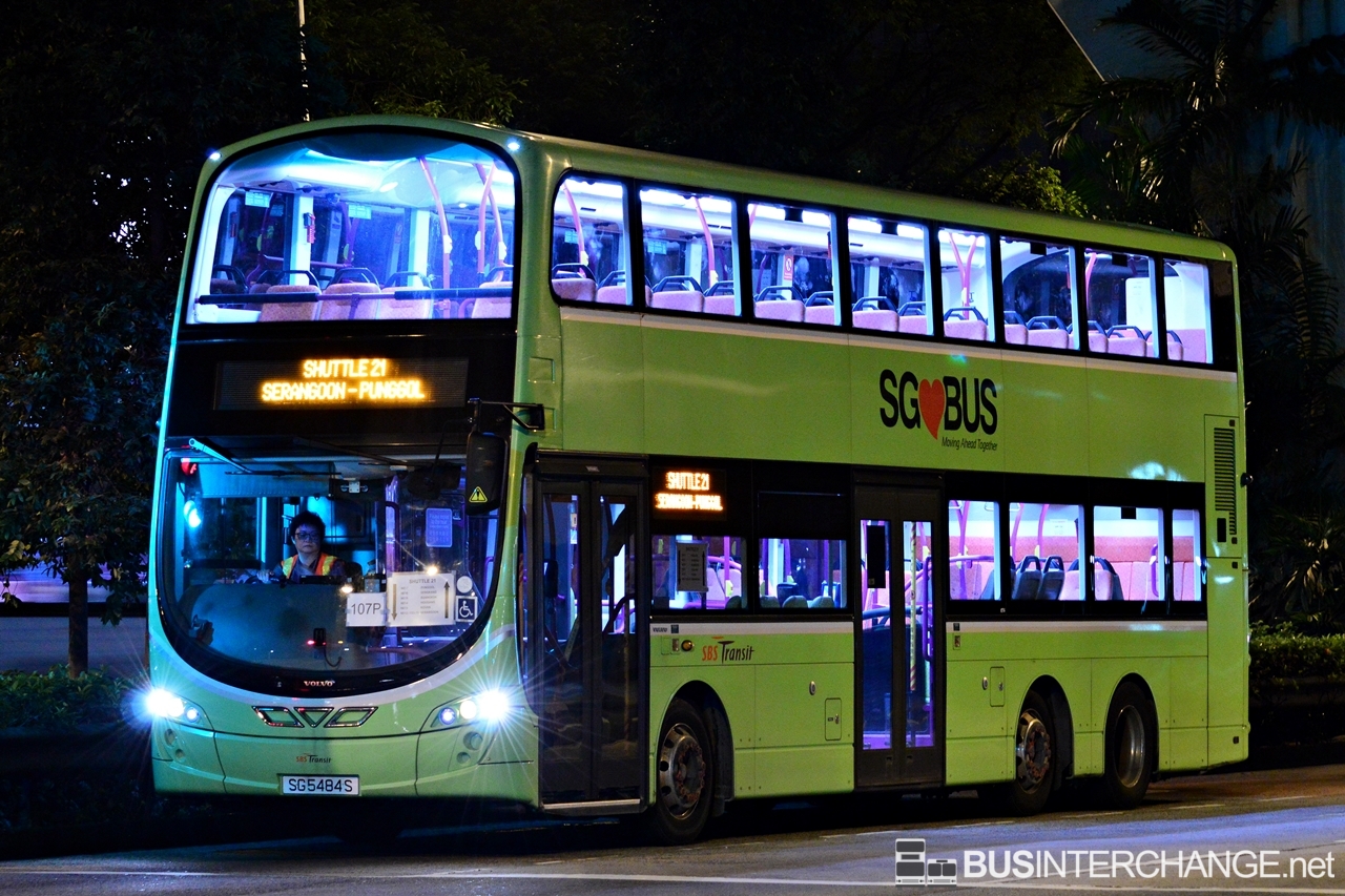 Volvo B9TL (SG5484S - Shuttle 21)