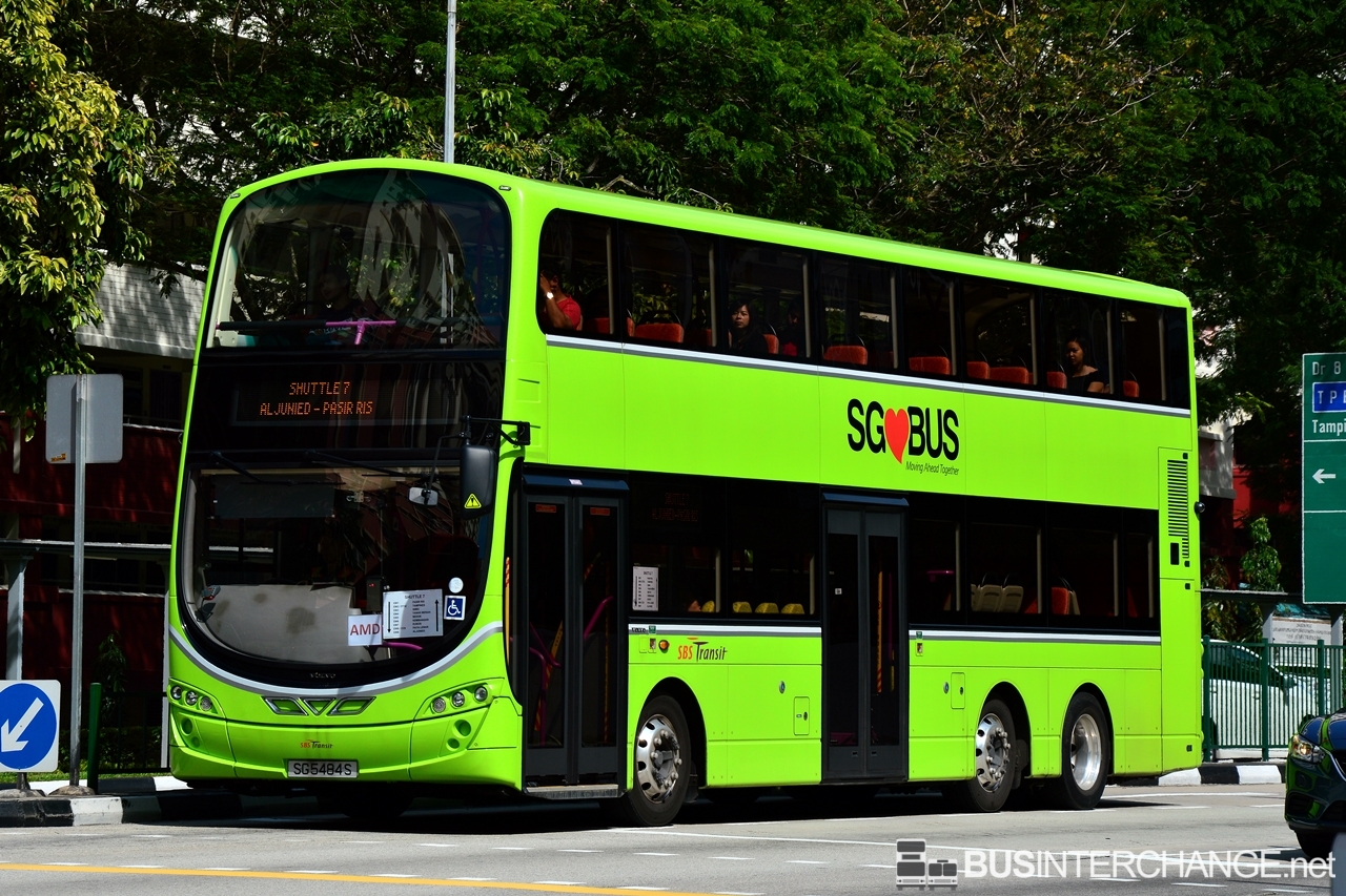 Volvo B9TL (SG5484S - Shuttle 7)