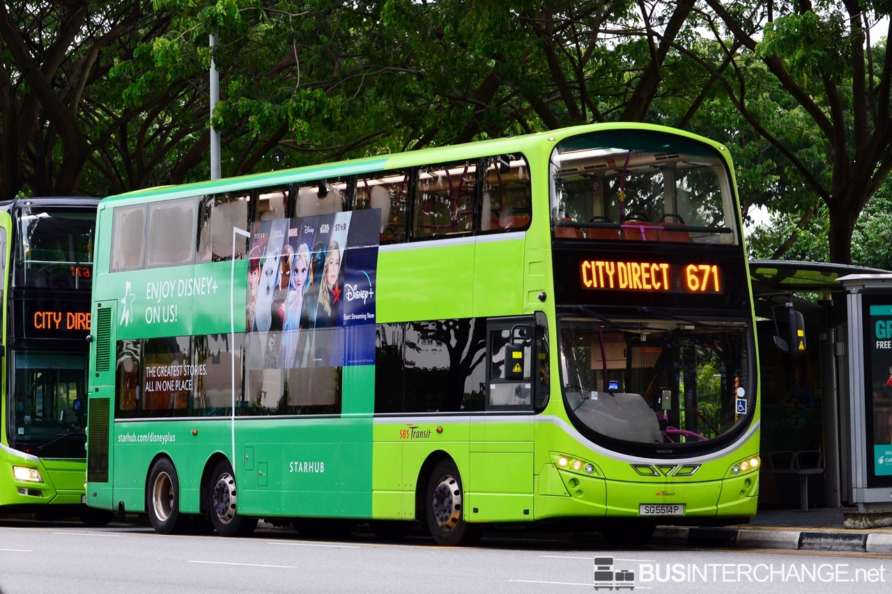 Volvo B9TL (SG5514P - 671)