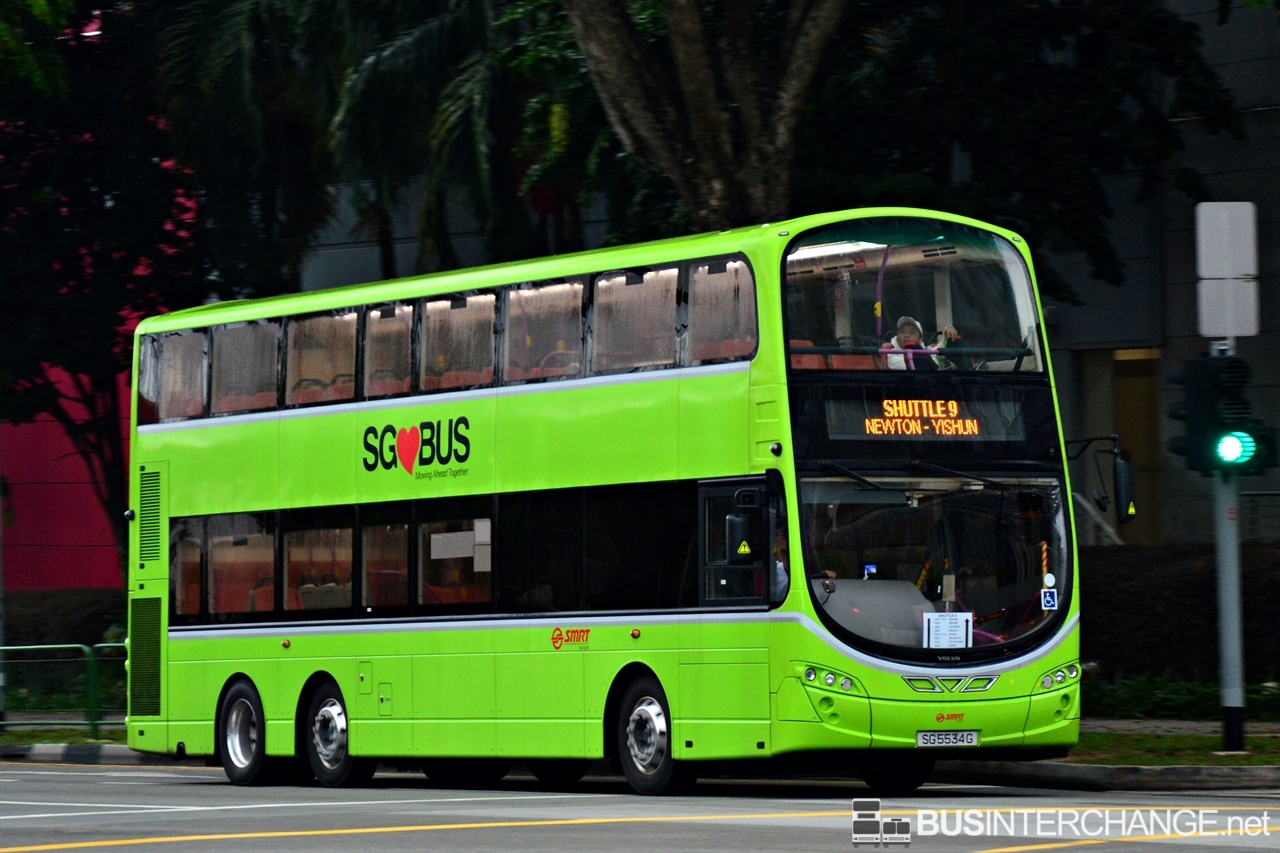 Volvo B9TL (SG5534G - Shuttle 9)