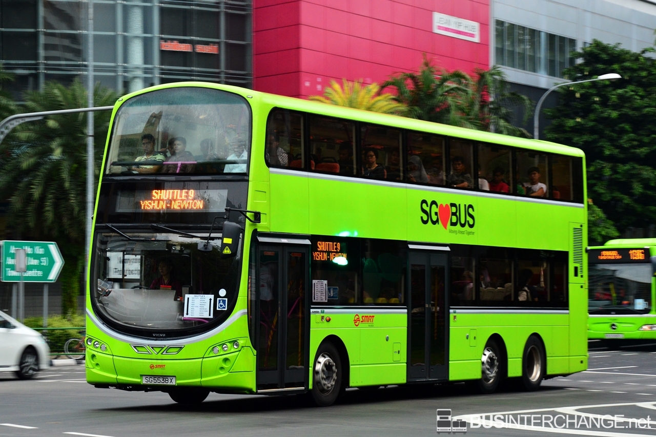 Volvo B9TL (SG5538X - Shuttle 9)