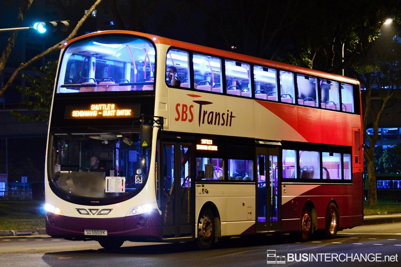 Volvo B9TL (SG5559K - Shuttle 11)