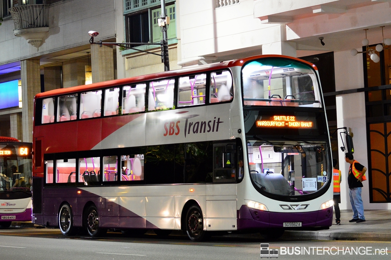 Volvo B9TL (SG5562A - Shuttle 22)