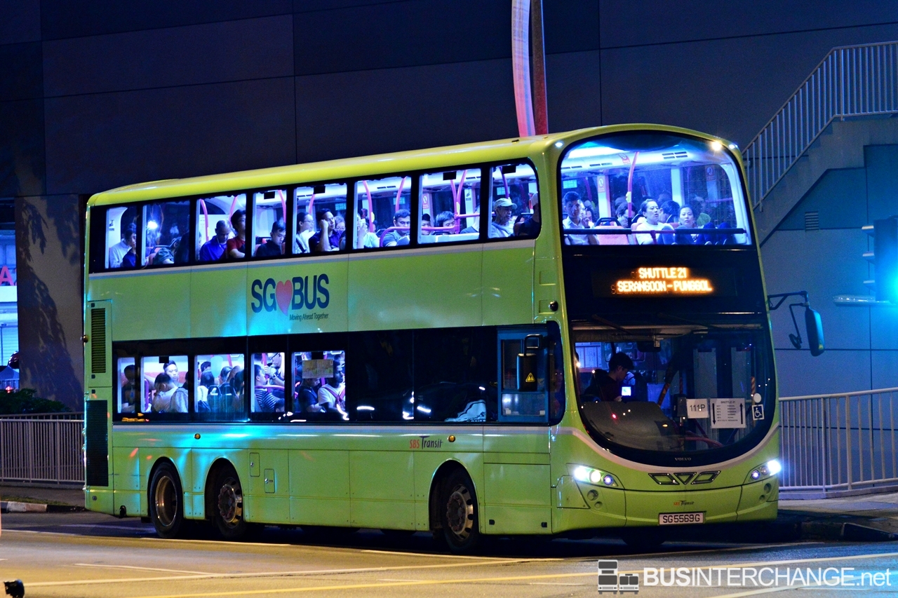Volvo B9TL (SG5569G - Shuttle 21)