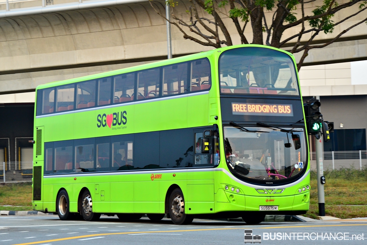 Volvo B9TL (SG5575M - Free Bridging Bus)