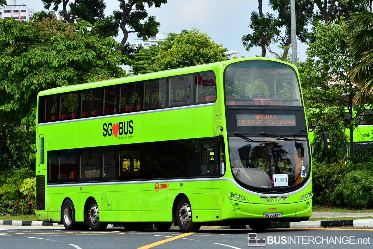 Volvo B9TL (SG5598Y - Shuttle 4)