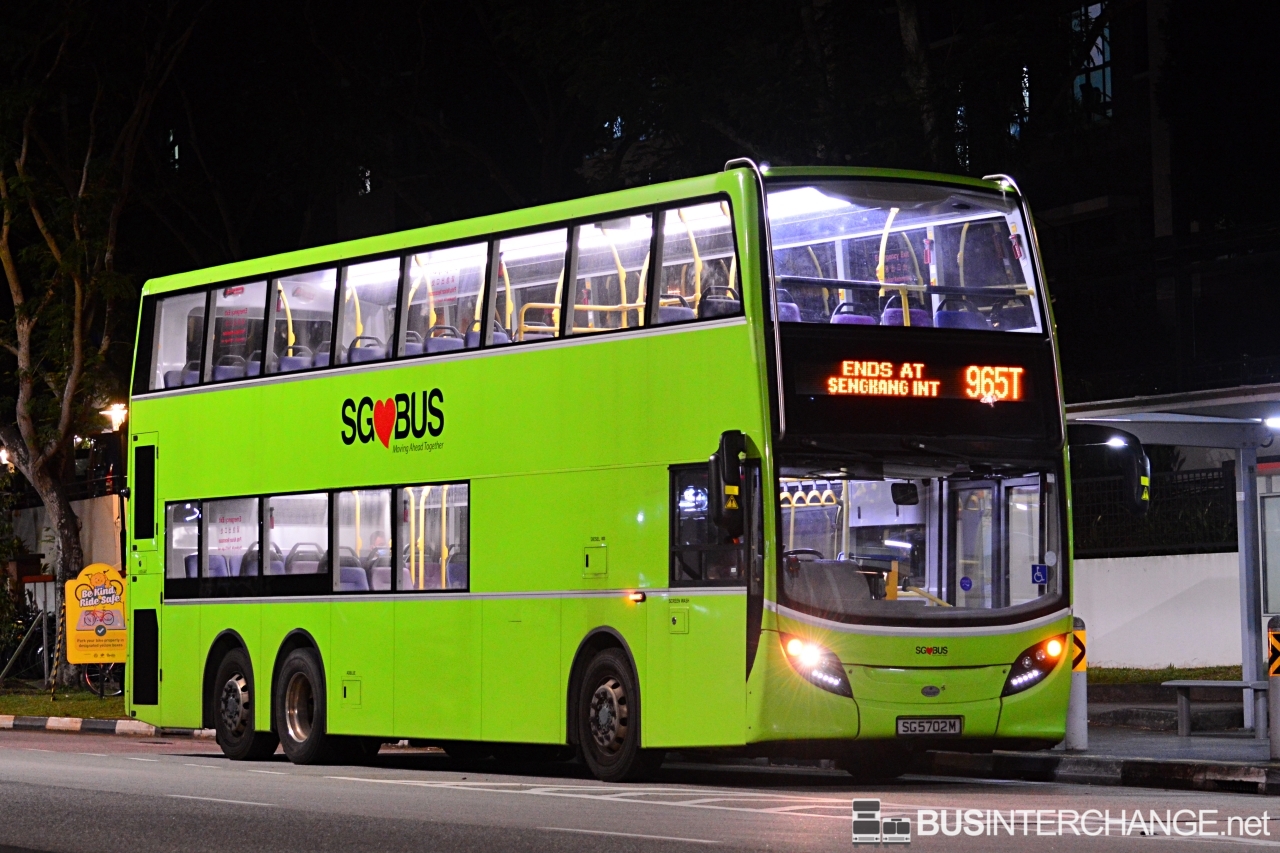 Alexander Dennis Enviro 500 MMC (SG5702M - 965T)