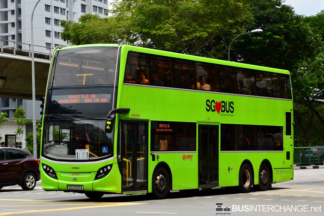 Alexander Dennis Enviro 500 MMC (SG5707A - Shuttle 10)
