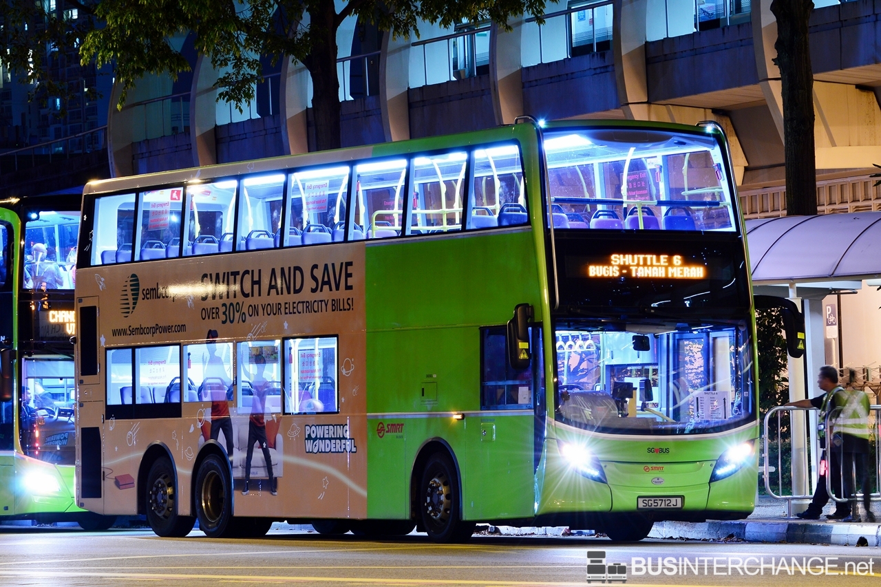 Alexander Dennis Enviro 500 MMC (SG5712J - Shuttle 6)