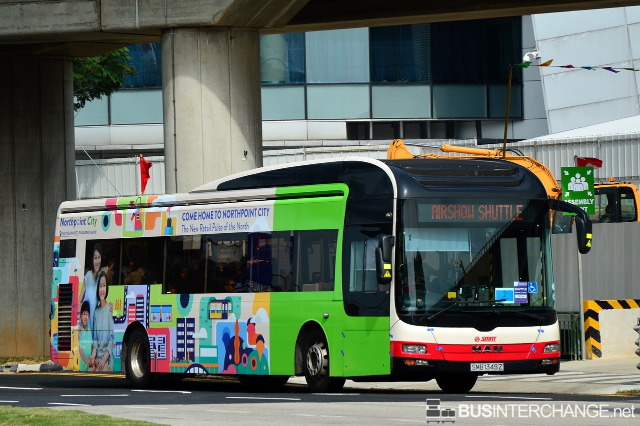 MAN NL323F (A22) (SMB1349Z - Airshow Shuttle)