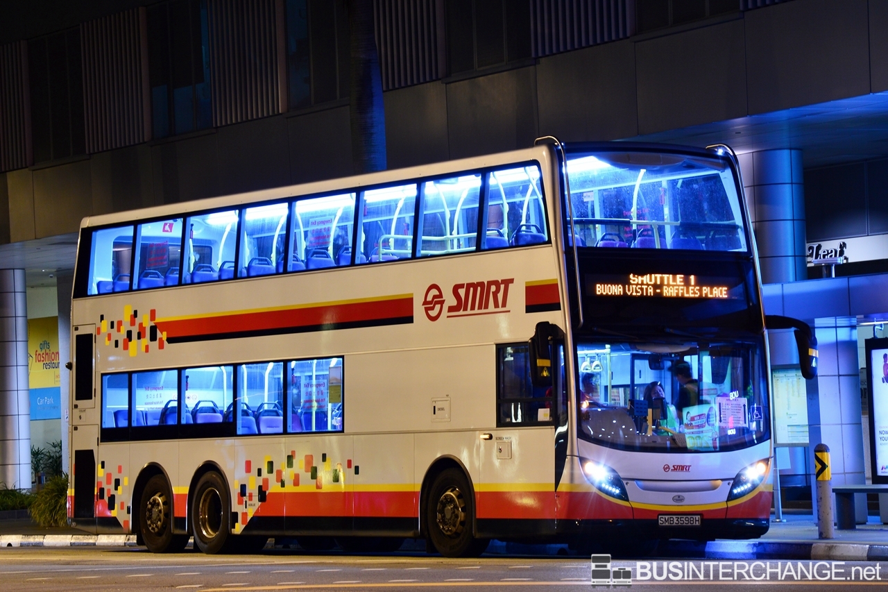 Alexander Dennis Enviro 500 MMC (SMB3598H - Shuttle 1)