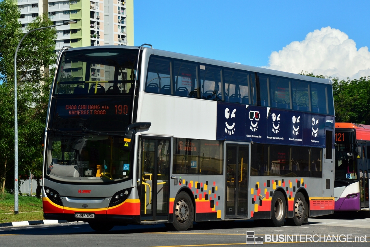 Alexander Dennis Enviro 500 MMC (SMB5015K - 190)