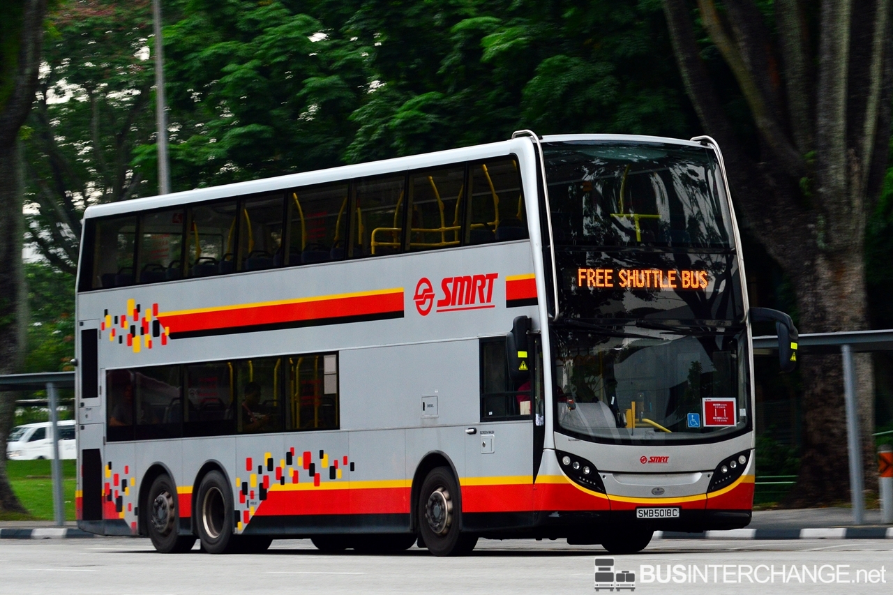 Alexander Dennis Enviro 500 MMC (SMB5018C - Free Shuttle Bus)
