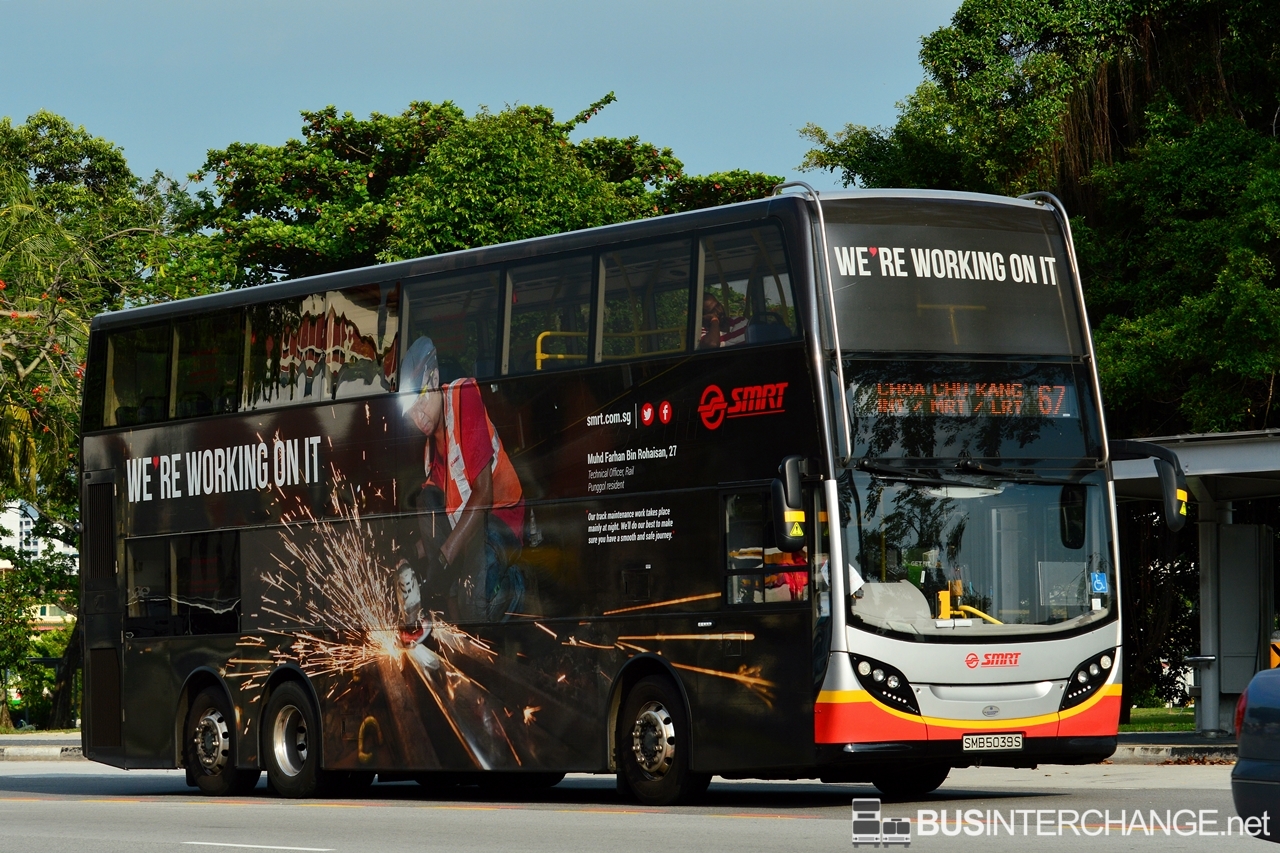 Alexander Dennis Enviro 500 MMC (SMB5039S - 67)