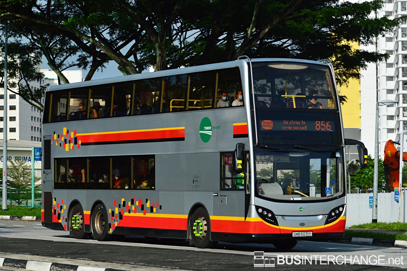 Alexander Dennis Enviro 500 MMC (SMB5071Y - 856)