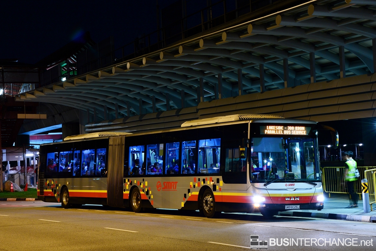 MAN NG363F (A24) (SMB8026J - Lakeside to Joo Koon Parallel Bus Service)