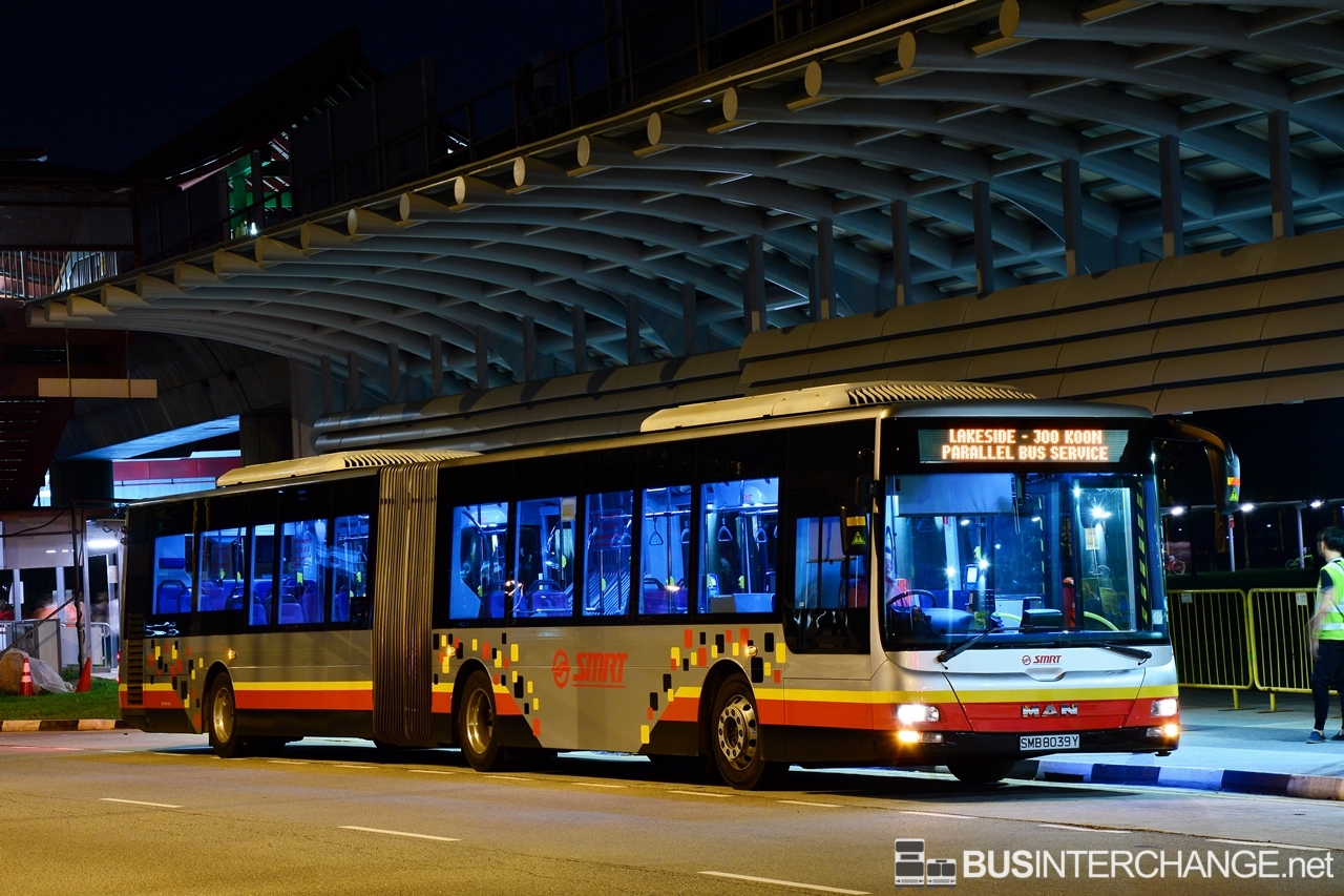 MAN NG363F (A24) (SMB8039Y - Lakeside to Joo Koon Parallel Bus Service)