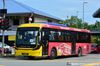 Thumbnail: JRU2142 — A Sksbus C6 single-deck bus serving commuters on route T42 under current bus operator Causeway Link in July 2017.