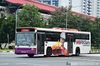 Thumbnail: SBS1898X — Historical archive of a Volvo B10M Mark IV (Walter Alexander Strider) single-deck bus, pictured carrying a Worksafe advertisement, operating on service 154 under SBS Transit. Photographed in August 2014, buses of this model type have since been completely retired from passenger service.