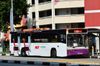 Thumbnail: SBS1972P — Historical archive of a Volvo B10M Mark IV (Walter Alexander Strider) single-deck bus, pictured carrying a NKF advertisement, operating on service 21 under SBS Transit. Photographed in July 2014, buses of this model type have since been completely retired from passenger service.