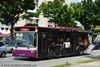 Thumbnail: SBS2611A — Historical archive of a Volvo B10M Mark IV (Walter Alexander Strider) single-deck bus operating on service 74 under SBS Transit. Buses of this model type have since been completely retired from passenger service.