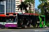 Thumbnail: SBS2633L — Historical archive of a Volvo B10M Mark IV (Walter Alexander Strider) single-deck bus, pictured carrying a Mountain Dew advertisement, operating on service 28 under SBS Transit. Photographed in February 2015, buses of this model type have since been completely retired from passenger service.