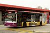 Thumbnail: SBS2689B — Historical archive of a Volvo B10M Mark IV (Duple Metsec 3500) single-deck bus operating on service 105 under SBS Transit. Buses of this model type have since been completely retired from passenger service.