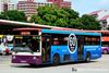 Thumbnail: SBS2709C — Historical archive of a Volvo B10M Mark IV (Duple Metsec 3500) single-deck bus operating on service 107M under SBS Transit. Buses of this model type have since been completely retired from passenger service.