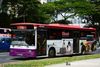 Thumbnail: SBS2727A — Historical archive of a Volvo B10M Mark IV (Duple Metsec 3500) single-deck bus operating on service 74 under SBS Transit. Buses of this model type have since been completely retired from passenger service.