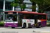 Thumbnail: SBS2728Y — Historical archive of a Volvo B10M Mark IV (Duple Metsec 3500) single-deck bus operating on service 16 under SBS Transit. Buses of this model type have since been completely retired from passenger service.
