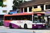 Thumbnail: SBS2734D — Historical archive of a Volvo B10M Mark IV (Duple Metsec 3500) single-deck bus operating on service 100A under SBS Transit. Photographed in April 2014, buses of this model type have since been completely retired from passenger service.